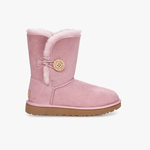 Ugg Bailey Button II Women Classic Boots Pink (6748XJQHT)